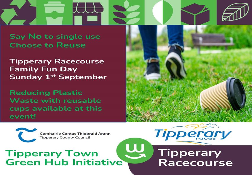 Tipperary Racecourse Reusable eco cups