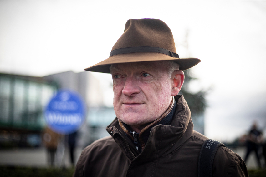 Willie Mullins on Saturday's British National Hunt season finale at Sandown