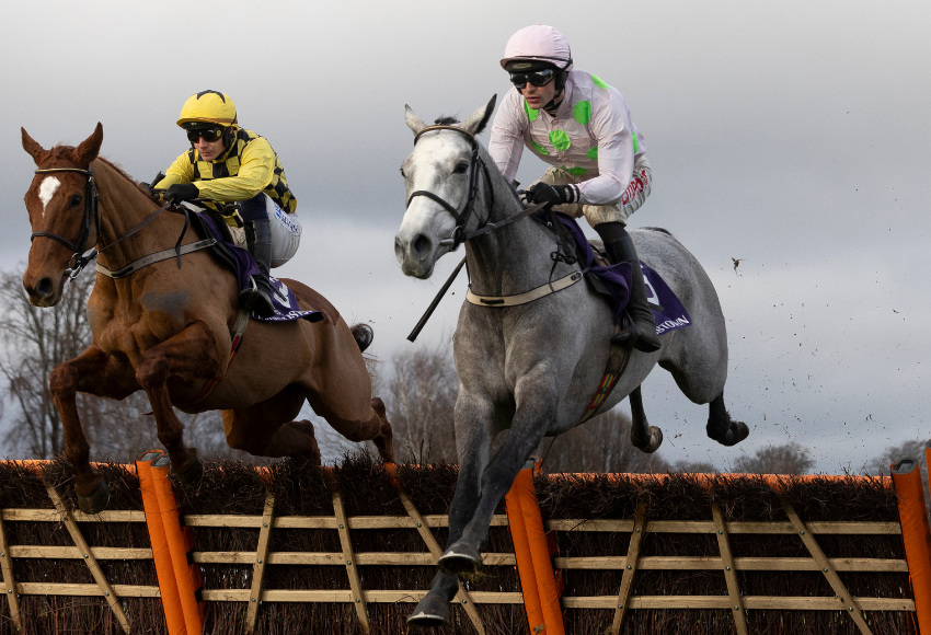 Lossiemouth and State Man battle it out in the 2025 Irish Champion Hurdle. Lossiemouth is bidding for a win in this year's renewal of the newly sponsored Timeless Sash Windows Irish Champion Hurdle on Sunday.  