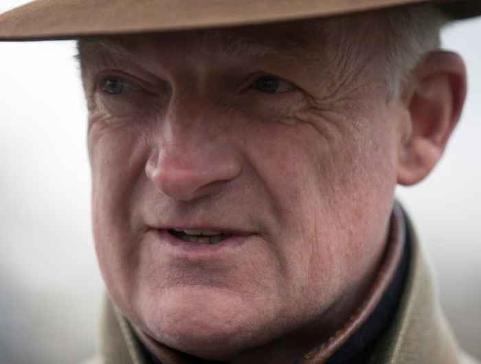 Close up shot of Willie Mullins