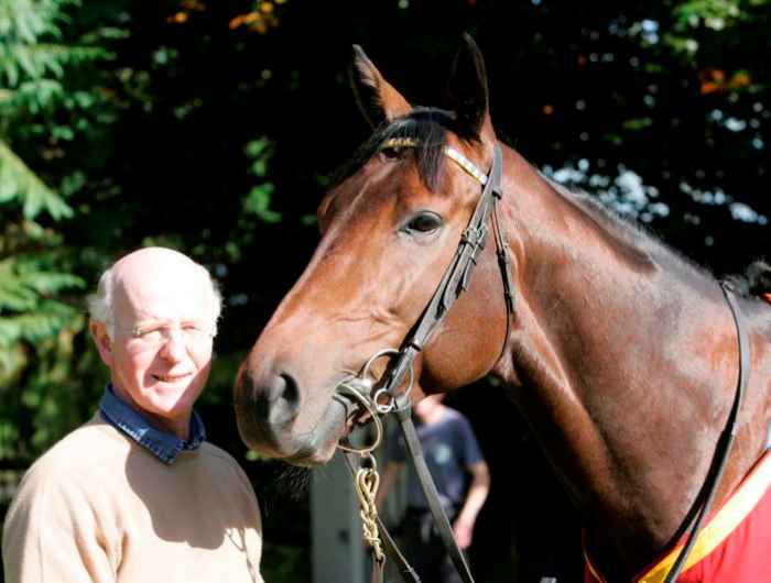 John Oxx pictured with horse