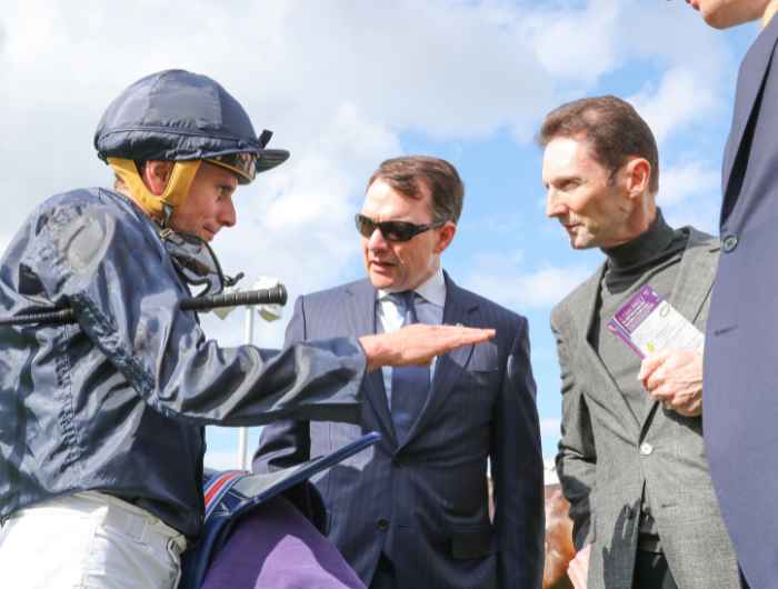 Ryan Moore and team discuss tactics