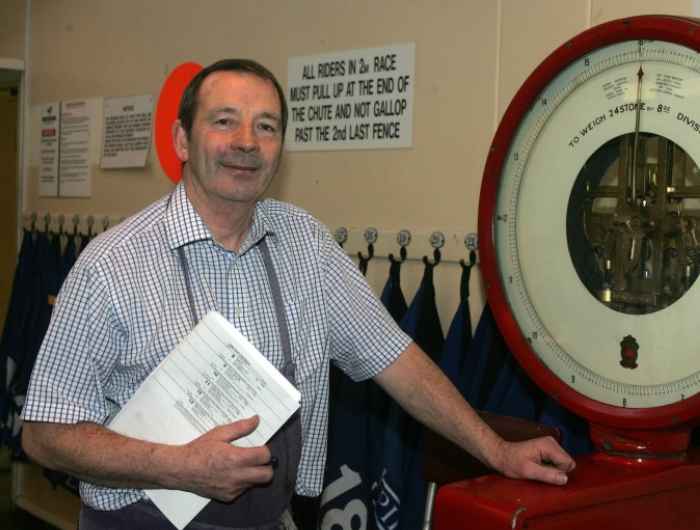 Dave Fox pictured in the weigh room